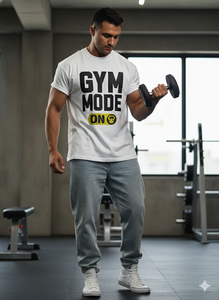 Gym Mode On Unisex T-Shirt